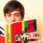 Mann mit Buch