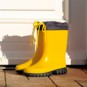 Gummistiefel in der Sonne
